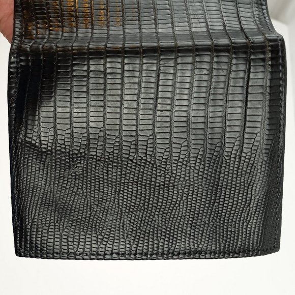 Prince Gardner Genuine LIzard Bifold Wallet - Picture 3 of 16